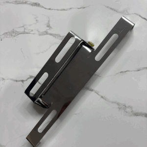 porta placa acero inoxidable